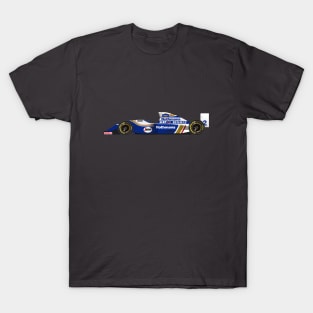 Ayrton Senna's Williams Renault FW16 Illustration T-Shirt